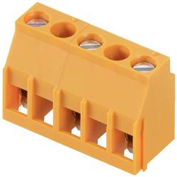 Weidmüller 2613340000 Schraubklemmblock 4 mm² Polzahl 3 Orange 50 St.