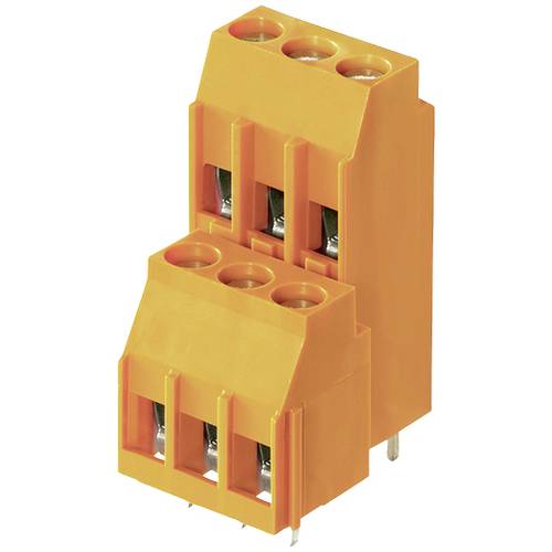 Weidmüller 1977610000 Schraubklemmblock 4 mm² Polzahl 34 Orange 10 St.