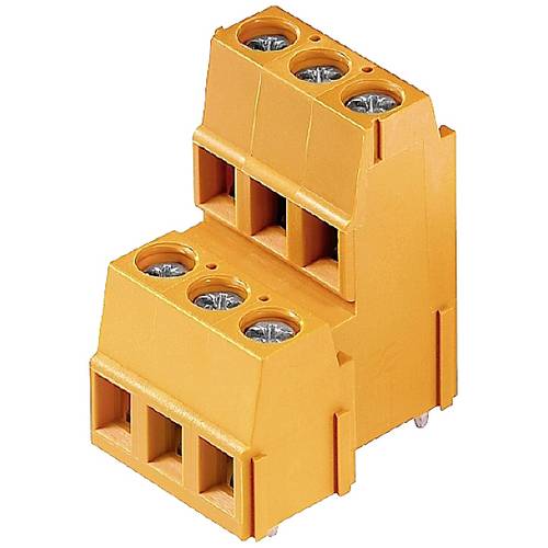 Weidmüller 1916010000 Schraubklemmblock 2.5 mm² Polzahl 4 Grün 50 St.