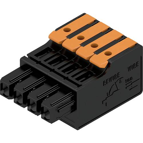 Weidmüller Buchsengehäuse-Kabel Polzahl Gesamt 4 Rastermaß: 5 mm 2741580000 84 St.