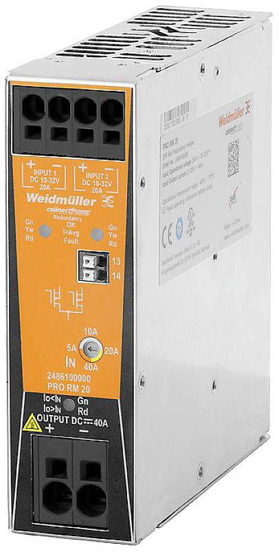 Weidmüller 2486100000 Redundanzmodul 48 A