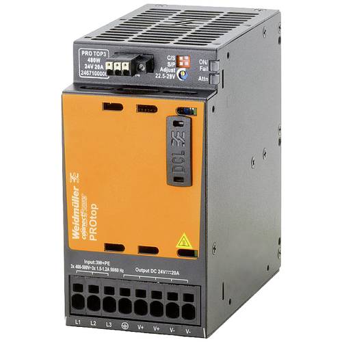 Thumbnail - Weidmüller 2467110000 Schaltnetzteil 28.8 V 20 A 480 W