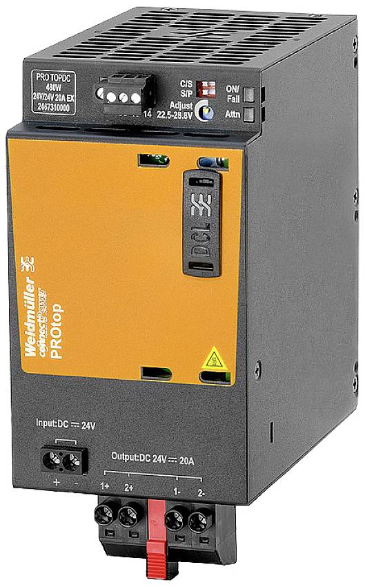 Weidmüller 2467310000 DC/DC-Wandler 28.8 V 20 A 480 W