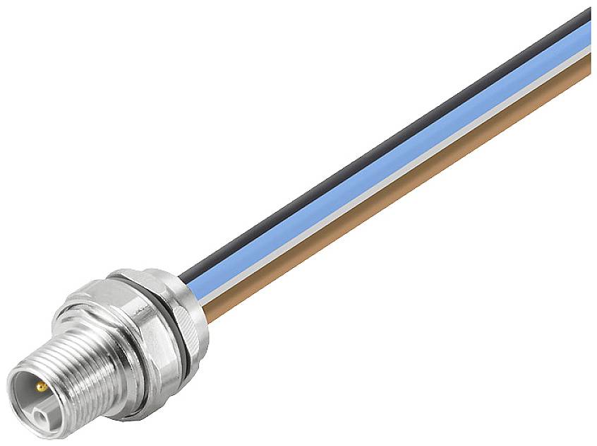 Weidmüller 2625960000 Sensor-/Aktor-Einbausteckverbinder M12 Stecker 0.30 m Polzahl Sensoren: 5 1 St.