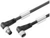 Weidmüller 1927210100 Sensor-/Aktor-Anschlussleitung Buchse, Stecker 1.00 m Polzahl Sensoren: 3 1 St.