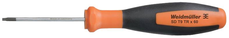Weidmüller SD T9 TR X 60 TX-Schraubendreher Größe (Schraubendreher) T 9 Klingenlänge: 60 mm 1 St.