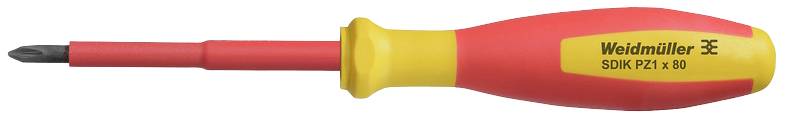 Weidmüller SDIK PZ1 X 80 2749920000 Kreuzschlitz-Schraubendreher 1 Klingenlänge: 80 mm