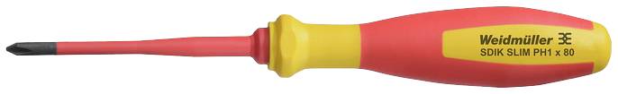 Weidmüller SDIK SLIM PH1 X 80 2749650000 Kreuzschlitz-Schraubendreher 1 Klingenlänge: 80 mm