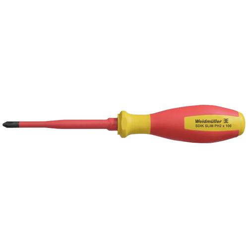 Weidmüller SDIK SLIM PH2 X 100 2749660000 Kreuzschlitz-Schraubendreher 2 Klingenlänge: 100 mm