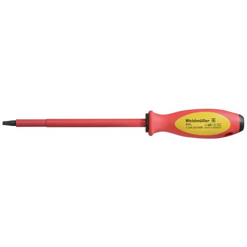 Weidmüller SDIL 1,2X6,5X150K Schlitz-Schraubendreher Klingenbreite: 6.5 mm Klingenlänge: 150 mm