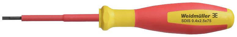 Weidmüller SDIS 0.4X2.5X75 Schlitz-Schraubendreher Klingenbreite: 2.5 mm Klingenlänge: 75 mm