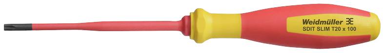 Weidmüller SDIT SLIM T20 X 100 TX-Schraubendreher Größe (Schraubendreher) T 20 Klingenlänge: 100 mm 1 St.