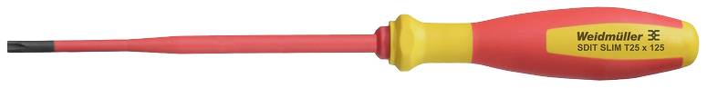 Weidmüller SDIT SLIM T25 X 125 TX-Schraubendreher Größe (Schraubendreher) T 25 Klingenlänge: 125 mm 1 St.