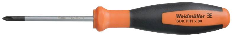 Weidmüller SDK PH1 X 80 2749410000 Kreuzschlitz-Schraubendreher 1 Klingenlänge: 80 mm