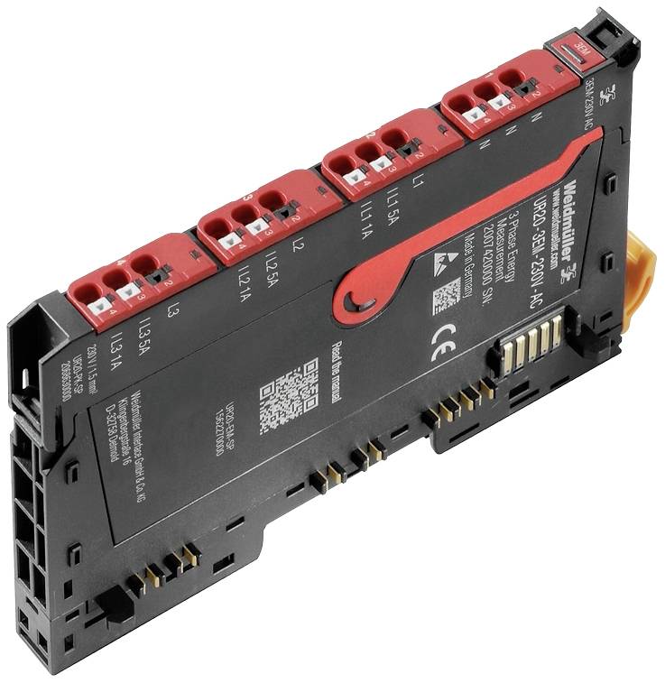 Weidmüller UR20-3EM-230V-AC 2007420000 PLC-ingangsmodule 24 V/DC afbeelding
