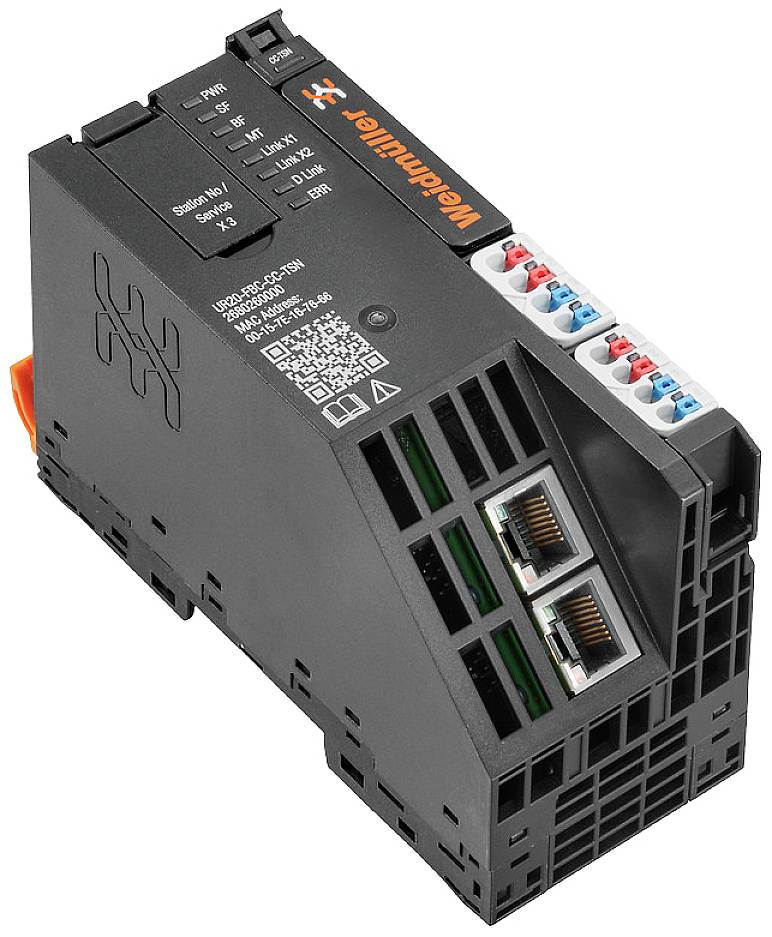 Weidmüller UR20-FBC-CC-TSN 2680260000 PLC-veldbuskoppeler 24 V/DC afbeelding