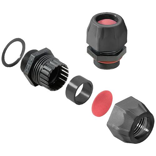 Weidmüller 2722010000 Kabelverschraubung mit Dichtung, mit Zugentlastung, schlagfest M32 Polyamid 6 Schwarz 25 St.