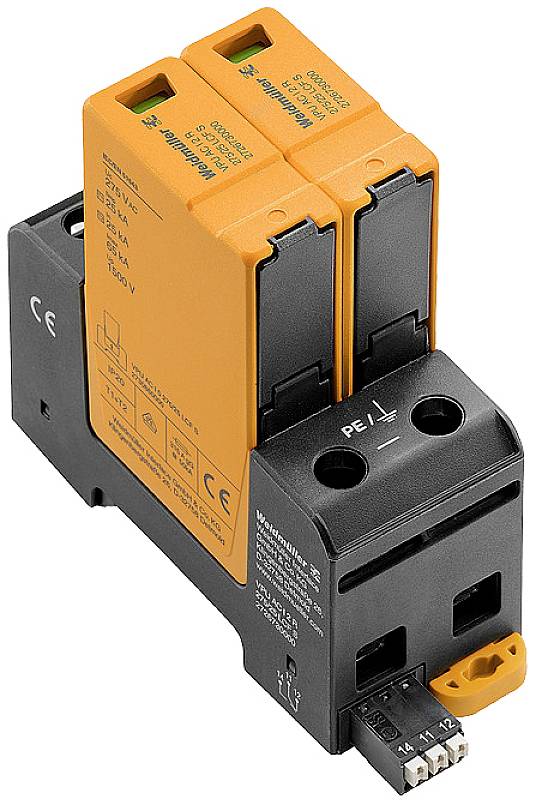 Weidmüller 2726730000 VPU AC I 2 R 275/25 LCF S Überspannungsschutz-Ableiter 25 kA 1St.