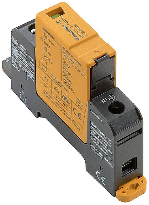 Weidmüller 2736420000 VPU AC II US 1 R 600/35 Überspannungsschutz-Ableiter 20 kA 1 St.