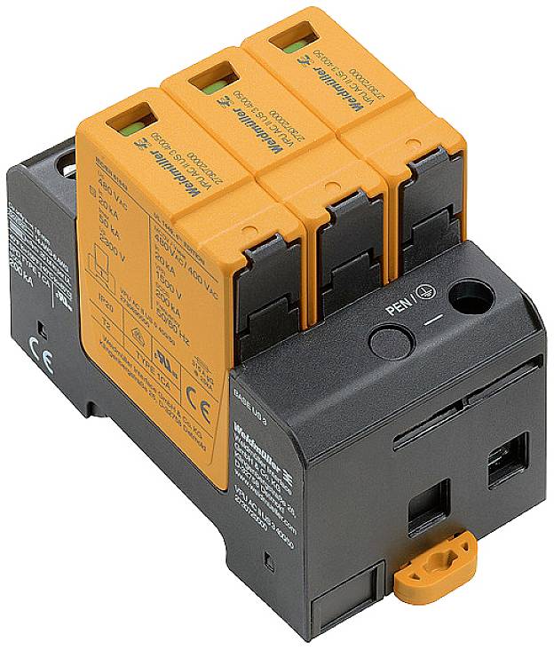 Weidmüller 2730720000 VPU AC II US 3 400/50 Überspannungsschutz-Ableiter 20 kA 1 St.