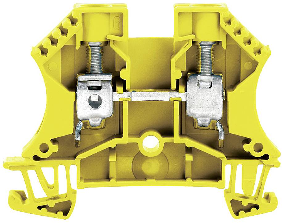 Weidmüller 1833350000 Durchgangsreihenklemme Schrauben Gelb 50 St.