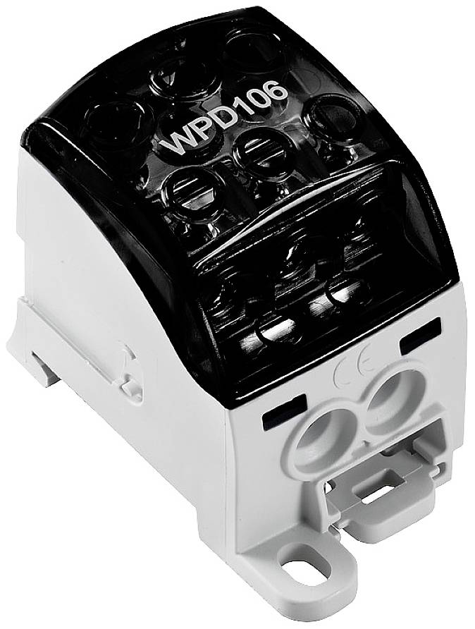 Weidmüller 2725440000 Verteilerblock Schrauben Schwarz 1 St.