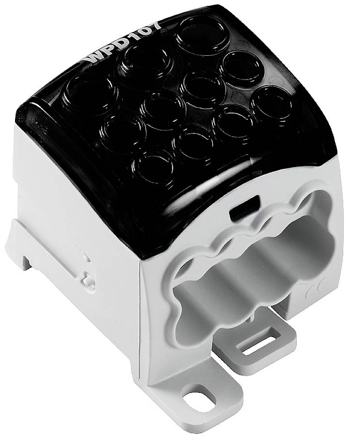Weidmüller 2725450000 Verteilerblock Schrauben Schwarz 1 St.