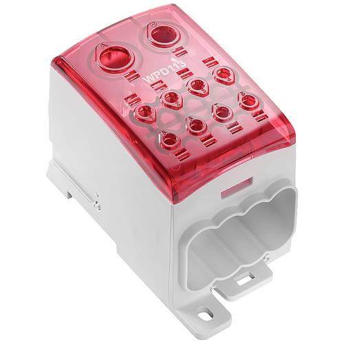 Thumbnail - Weidmüller 2730350000 Verteilerblock Schrauben Rot 1 St.