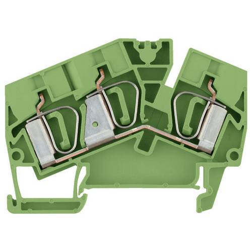 Thumbnail - Weidmüller 2814090000 Durchgangsreihenklemme Zugfeder Grün 50 St.