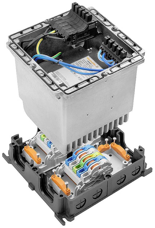 Thumbnail - Weidmüller 2743440000 FP PRO TOP3 24/10 2P Verteiler-Box flexibel: - starr: - 1 St.