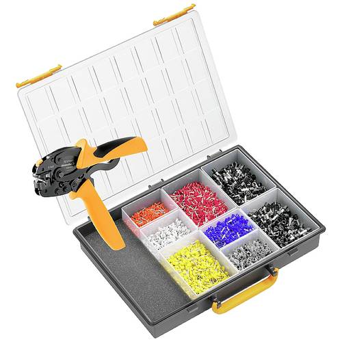 Aderendhülsensortiment 4501-tlg.0,50-6,0mm² Raaco-Box WEIDMÜLLER