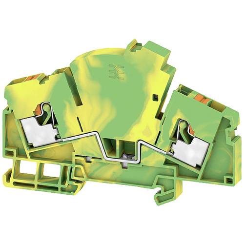 Weidmüller 2710080000 Schutzleiterklemme Steckanschluss Grün-Gelb 50 St.