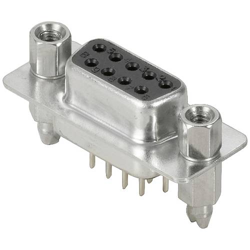 Weidmüller D-SUB F6.1 T09VB 3.2B2 TY BK 2626670000 D-SUB Buchse 0 °, 180 ° Polzahl: 9 Löten 1 St.