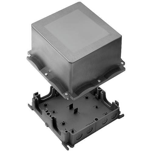 Weidmüller FP ENC BSBS 155 2M 2659750000 Universal-Gehäuse 196 x 196 x 155 Polycarbonat glasfaserverstärkt Graphitschwar...