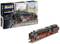 Modellbausatz einer Dampflokomotive 'BR 02' von Revell im Maßstab 1:87, dargestellt mit der Verpackung und dem zusammengebauten Modell.