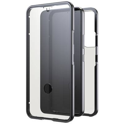 Black Rock 360° Cover Samsung Galaxy S22 Schwarz Induktives Laden 2160TGC02