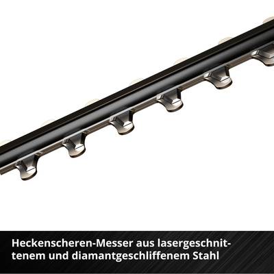 Heckenscheren-Messer aus lasergeschnittenem und diamantgeschliffenem Stahl.