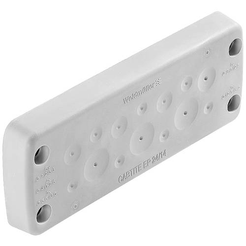 Weidmüller CABTITE EP 24/14 GY Kabeldurchführungsplatte Thermoplast Grau 10 St.
