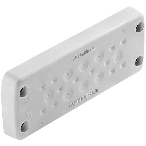 Weidmüller CABTITE EP 24/20 GY Kabeldurchführungsplatte Thermoplast Grau 10 St.