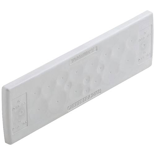 Weidmüller CABTITE EP A 24/18 GY Kabeldurchführungsplatte Plattenstärke (max.) 2.5 mm Thermoplast Grau 10 St.