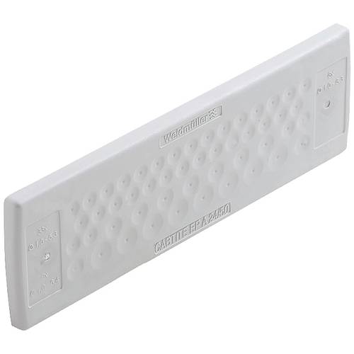 Thumbnail - Weidmüller CABTITE EP A 24/50 GY Kabeldurchführungsplatte Plattenstärke (max.) 2.5 mm Thermoplast Grau 10 St.