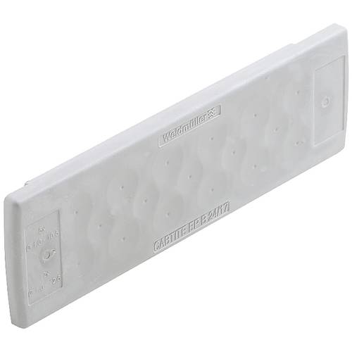 Weidmüller CABTITE EP B 24/17 GY Kabeldurchführungsplatte Plattenstärke (max.) 4 mm Thermoplast Grau 10 St.