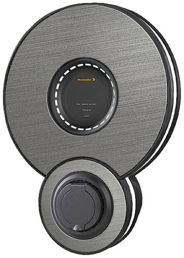 Weidmüller CH-W-H-A11-SPZZZR Wallbox Typ 2 Mode 3 16 A Anzahl Anschlüsse 1 11 kW Schlüsselschalter