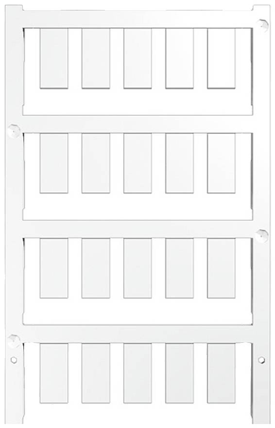 Weidmüller 2681860000 ESG 8/17 OF MC NE WS Gerätemarkierung Weiß 200 St.