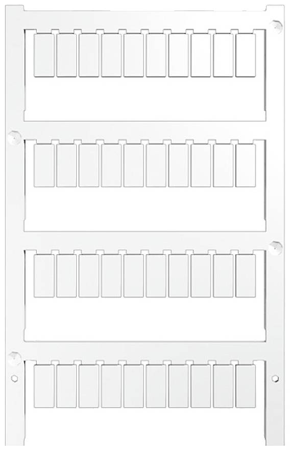 Weidmüller 2681820000 ESG-FI 12/6 MC NE WS Gerätemarkierung Weiß 400 St.