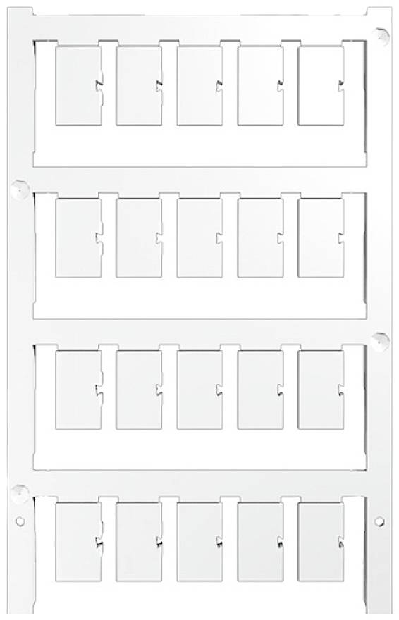 Weidmüller 2681830000 ESG-FI 9/15 MC NE WS Gerätemarkierung Weiß 200 St.