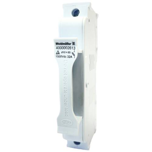 Weidmüller 4000002613 FUSEHOLDER WSFH 10X85 1K5V Sicherungshalter Passend für (Sicherungen) Photovoltaik-Sicherung 10 St...