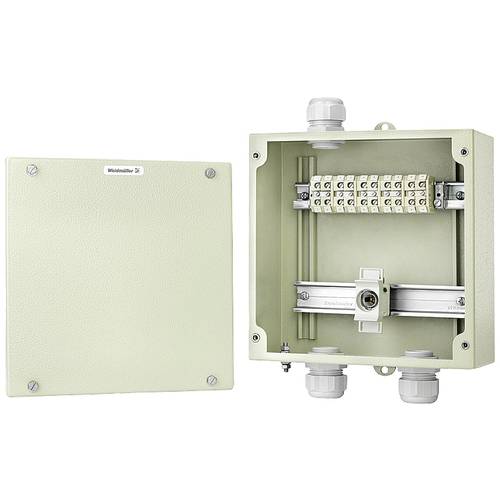 Thumbnail - Weidmüller KLIPPON STB 4 MS FH M25 E90 8000052592 Wand-Gehäuse 250 x 250 x 120 Stahl pulverbeschichtet 1 St.