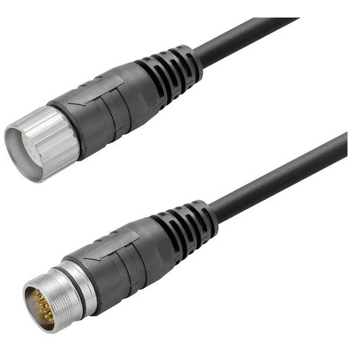 Weidmüller 1541071000 Sensor-/Aktor-Anschlussleitung M23 Buchse, Stecker 10.00 m Polzahl Sensoren: 19 50 St.