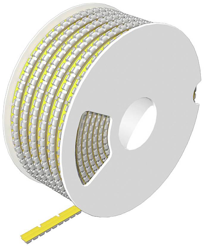 Weidmüller 2719130000 SFM 2/18 1.8-2.5 MM GE Kabelmarkierungssystem Gelb 900 St.